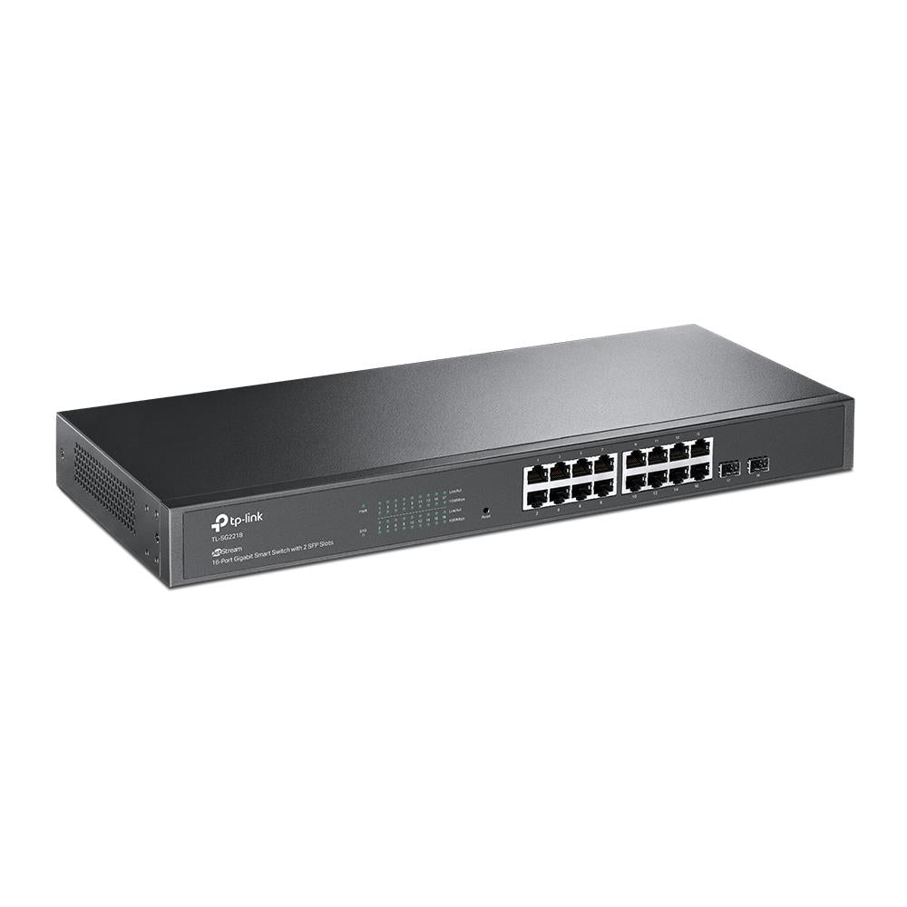 TP-Link TL-SG2218 JetStream 16-Port Gigabit Smart Switch mit 2 SFP-Slots