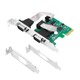 LogiLink PCI Express Karte Schnittstellenkarte 2x Seriell Erweiterungskarte