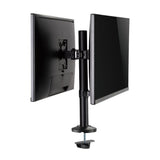 LogiLink Dual 2-fach Monitorhalterung 17-32" Stahl flat und Curved max. 8kg schwarz