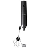 Adler AD 4533 Milchaufschäumer 2-in-1, wiederaufladbar, 3 Geschwindigkeiten, Edelstahl-Aufsätze, USB-C