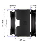 ENDORFY Fortis 5 Dual Fan EY3A009, CPU-Kühler, Schwarz, Wärmeleitpaste inklusive