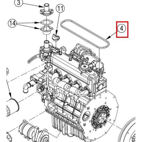 Nilfisk Original 56107717 Gasket Valve Cover Ventildeckeldichtung