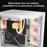 be quiet! Light Wings LX 120mm PWM Reverse White Lüfter 7 optimierte und invertierte Lüfterblätter