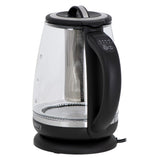 Camry CR 1290 Wasserkocher Glas 2 L beleuchtet 2200W Temperaturregler Teesieb