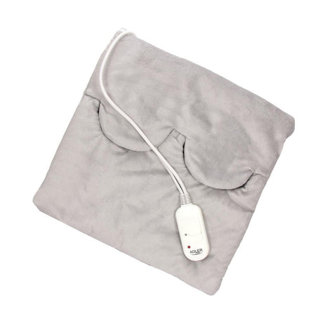 Adler AD 7403 elektrisches Heizkissen 2 Temperaturstufen Wärmekissen Grau