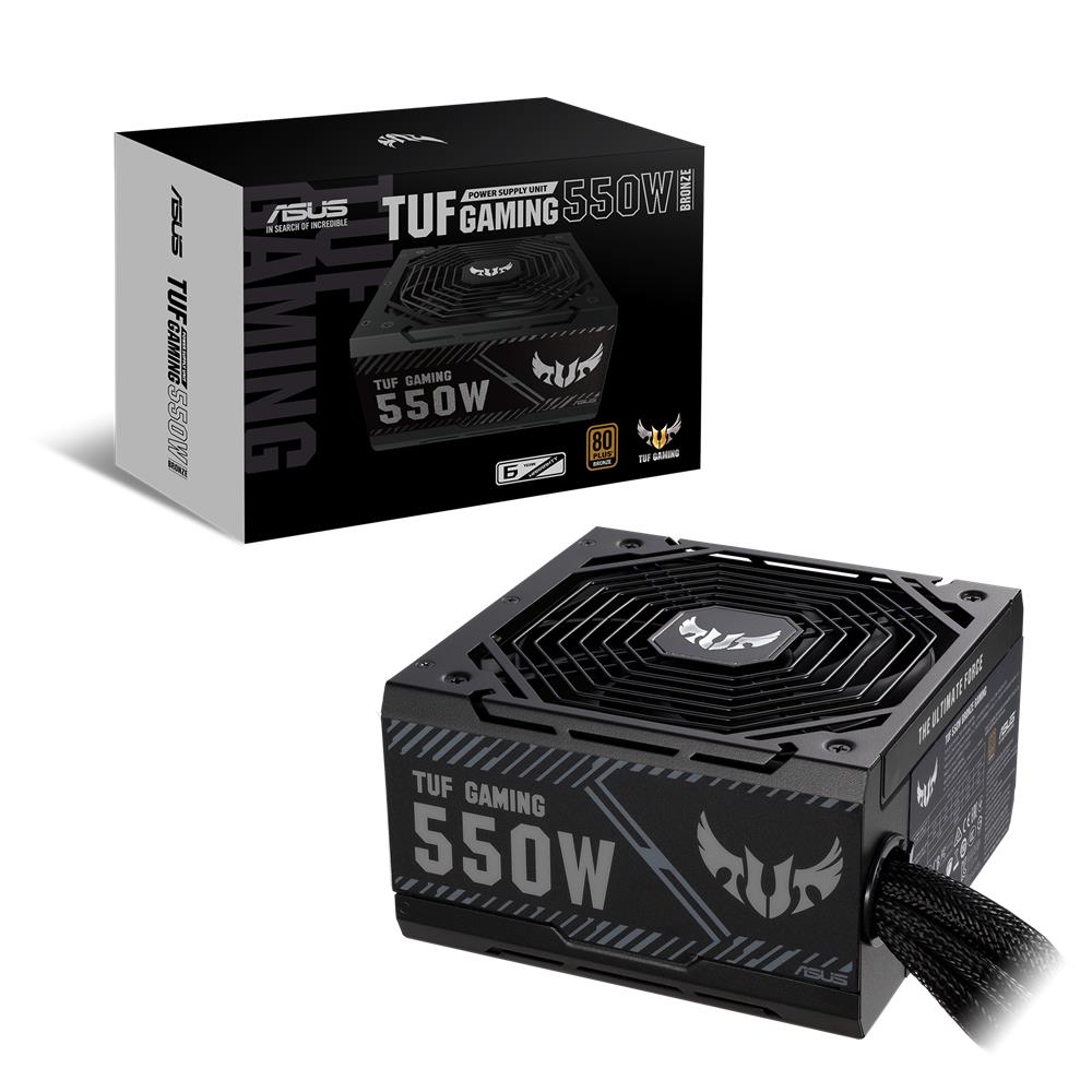 ASUS TUF Gaming 550W Netzteil 80 Plus Bronze 0db-Technologie 80cm 8-Pin CPU-Anschluss