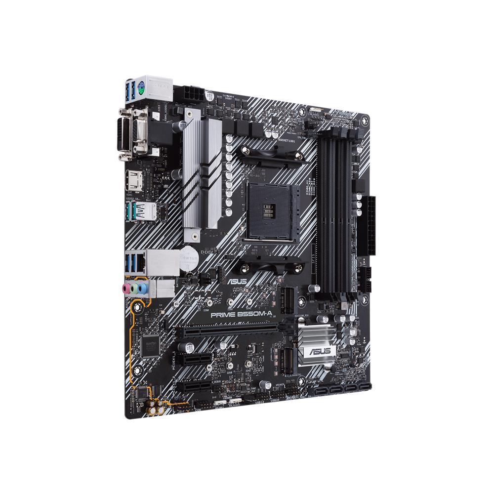 ASUS Prime B550M-A CSM Mainboard Sockel AM4 micro ATX Ryzen PCIe 4.0 M.2 WiFi 6