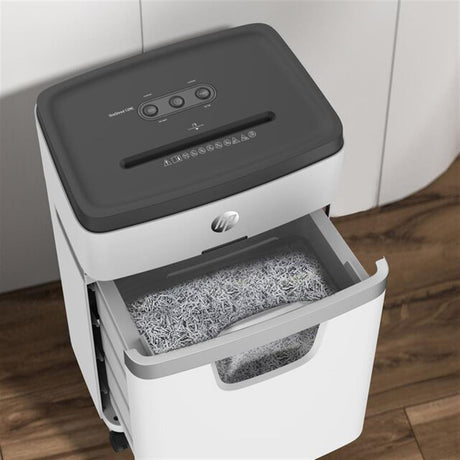 HP OneShred 12MC Aktenvernichter P5 Micro Cut 12 Blatt 25 Liter