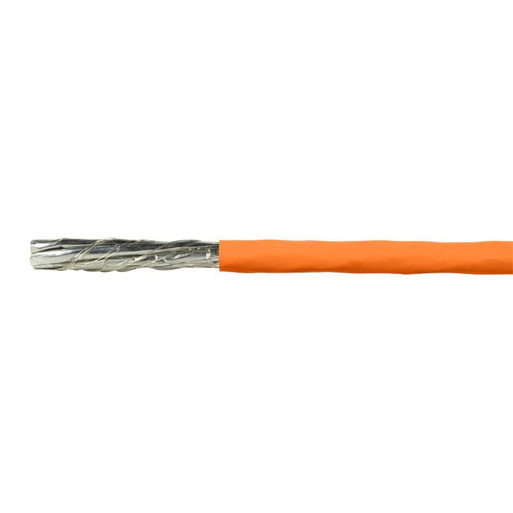 LogiLink Verlegekabel PrimeLine, Cat.7, S/FTP, orange, 50 m