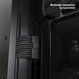 be quiet! Light Base 600 LX White PC Gehäuse Panorama Show Case ARGB