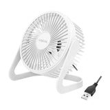 LogiLink USB-Schreibtischventilator, 15,24 cm, 40 dB, weiß