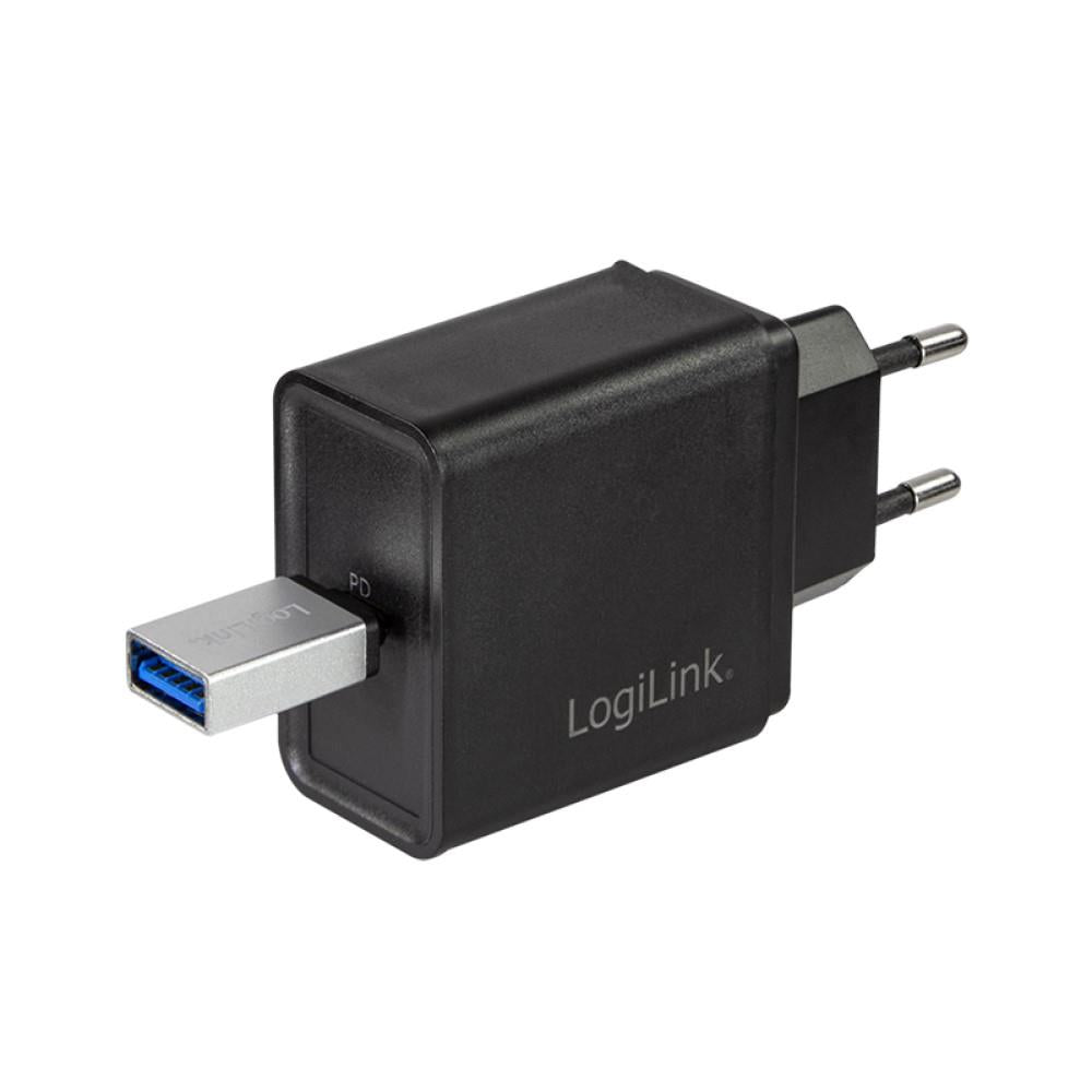 LogiLink USB-C Adapter auf USB 3.0 Buchse Alu silber