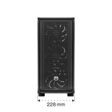 ENDORFY Arx 700 Air, ATX PC-Gehäuse, inkl. 5x 140mm PWM-Lüfter, Top und Front aus luftigem Mesh | EY2A012