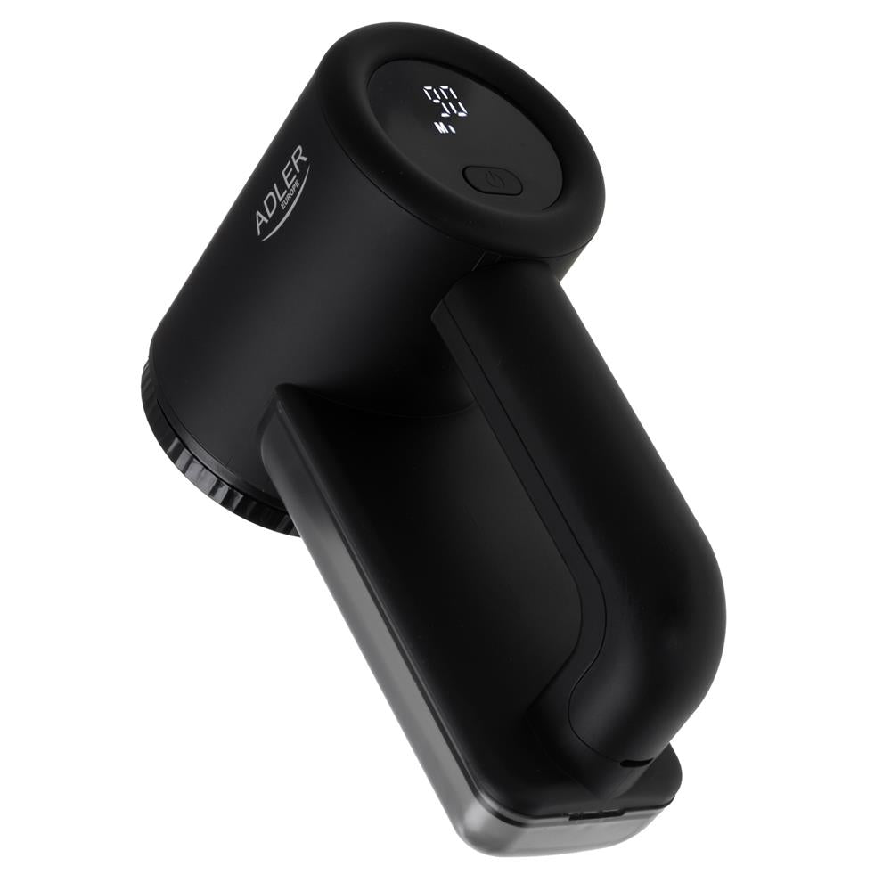 Adler AD 9617 Fusselentferner LCD schwarz – 3 Geschwindigkeiten & USB-Ladung