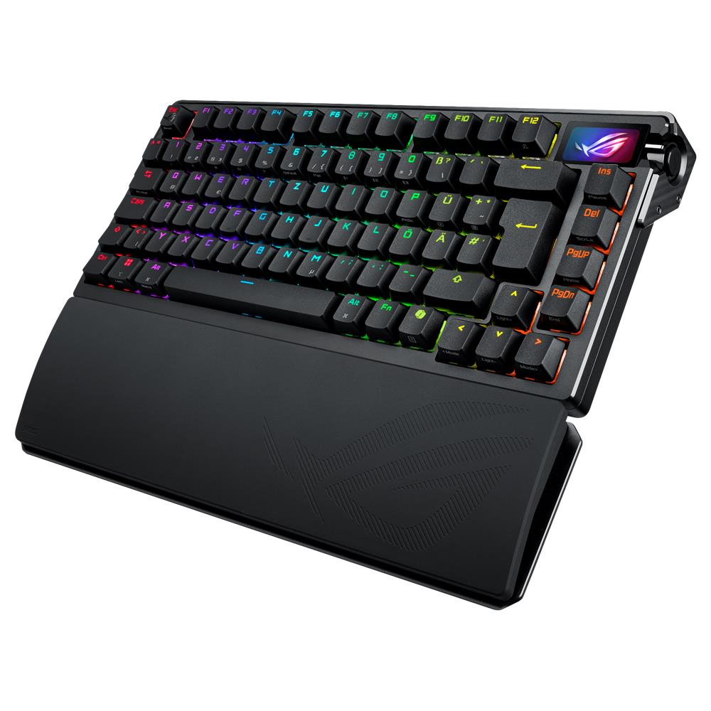 ASUS ROG Azoth Extreme 75% Gaming Tastatur QWERTZ OLED Wireless RGB