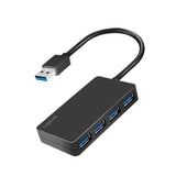 LogiLink USB 3.2 Gen1 Hub 4 Port Schwarz