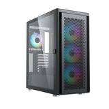 Silentware Air 100 Black – Midi Tower mit Mesh-Front, Glas-Seitenfenster & 4 A-RGB Lüftern