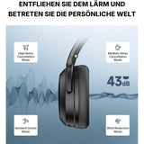 Edifier WH700NB Pro – Premium Kabellose Over-Ear Kopfhörer mit aktiver Geräuschunterdrückung, Schwarz