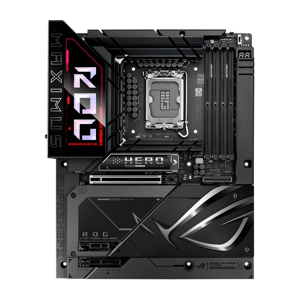 ASUS ROG MAXIMUS Z890 HERO BTF Gaming Mainboard LGA 1851 ATX DDR5 WiFi 7