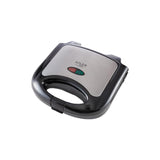 Adler Sandwichmaker AD 3015 Sandwichtoaster Edelstahl Schwarz Design