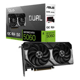ASUS Dual GeForce RTX 5060 OC 8GB GDDR7 Gaming Grafikkarte PCIe 5.0