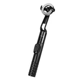 LogiLink Magnetischer Selfie-Stick, Bluetooth 5.0, MagSafe-kompatibel, 86 cm, Schwarz