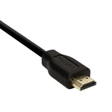 LogiLink HDMI-Kabel, Stecker zu Stecker, 4K/30 Hz, 1m, Schwarz