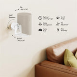 LogiLink Lautsprecher-Wandhalterung für SONOS ERA 100 & 300, max. 5 kg, Weiß