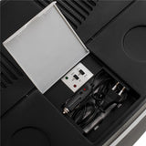 Adler AD 8092 Tragbare Kühlbox 40L elektrisch Auto Camping Picknick schwarz grau