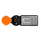 LogiLink Outdoor-Zeitschaltuhr mit LCD-Display, IP44, 3600 W, Schwarz/Orange