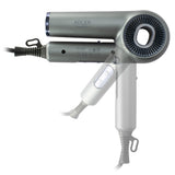 Adler AD 2289 SUPERSPEED Haartrockner mit Ionen-Technologie, 1600W, brushless Motor, 110.000 U/min, 4 Aufsätze, Diffusor, klappbarer Griff, Schwarz