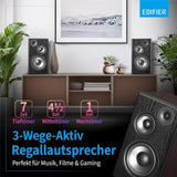Edifier R2750DB MKII – 3‑Wege Hi‑Res Lautsprecher, 144W RMS, HDMI eARC