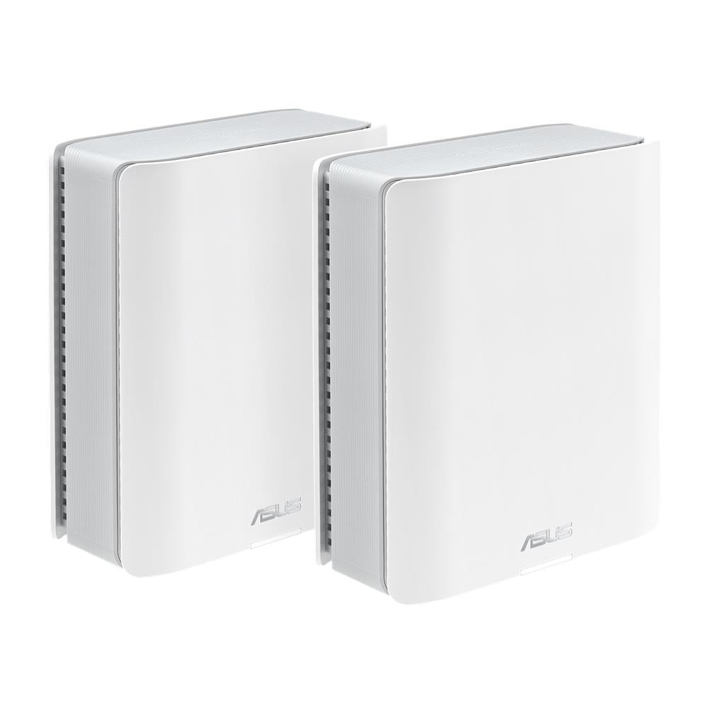 ASUS ZenWiFi BT8 Tri‑Band WiFi 7 Mesh Router 2er Set mit 6 GHz, 14 Gbit/s und 2,5G Ports