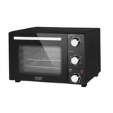 Adler AD 6024 Mini-Backofen 22 Liter, Schwarz, 0-230°C, mit Timer-Endarbeitston und 5 Backmodi