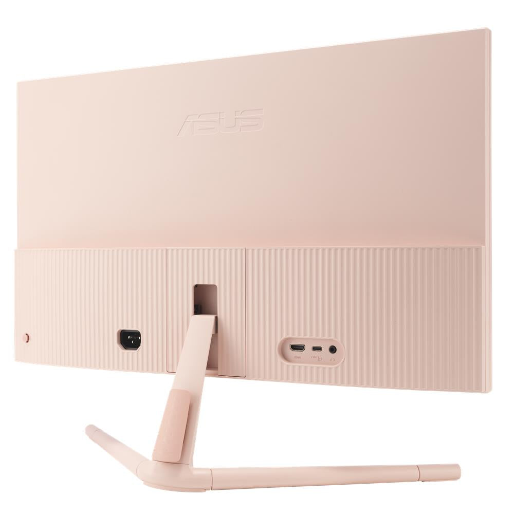 ASUS Eye Care VU249CFE‑P 24 Zoll Full HD IPS Monitor 100Hz USB‑C 15W – Rose Clay (Pink)