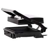 Camry CR 3044 Elektrogrill 2100W Tischgrill Kompakter Kontaktgrill schwarz