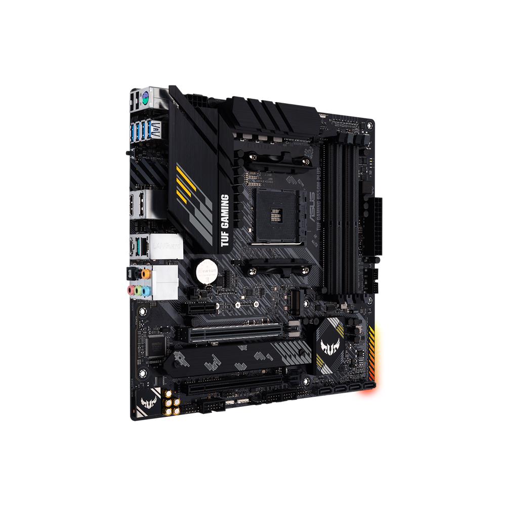 ASUS TUF Gaming B550M-Plus Gaming Mainboard Sockel AM4 micro ATX Ryzen PCIe 4.0 M.2 2Gbit/s Ethernet