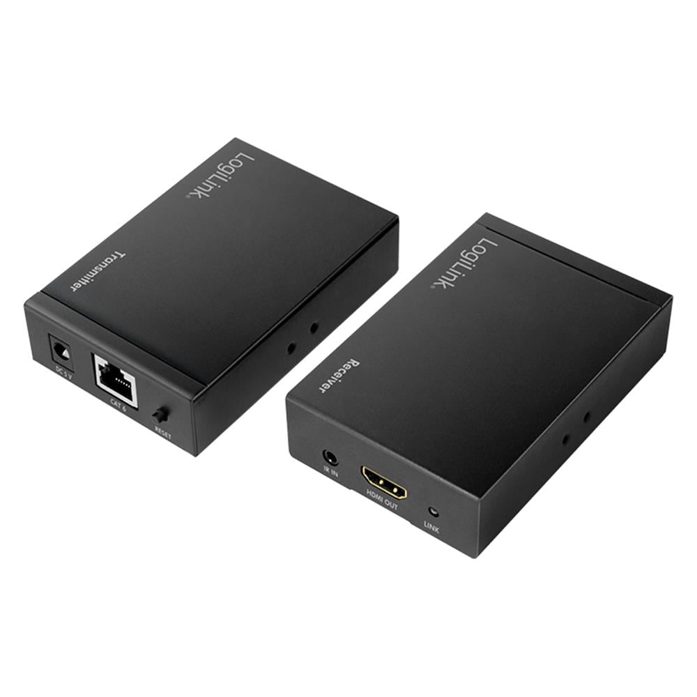 LogiLink HDMI-Extender-Set über LAN 50 m 4K/30 Hz HDCP IR