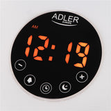 Adler AD 1916 Wake Up Light Wecker mit Sonnenaufgangssimulation, FM Radio, Farbbeleuchtung