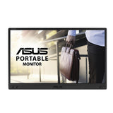 ASUS ZenScreen MB166B tragbarer 15,6 Zoll USB-Monitor Full HD IPS USB 3.2 entspiegelte Oberfläche