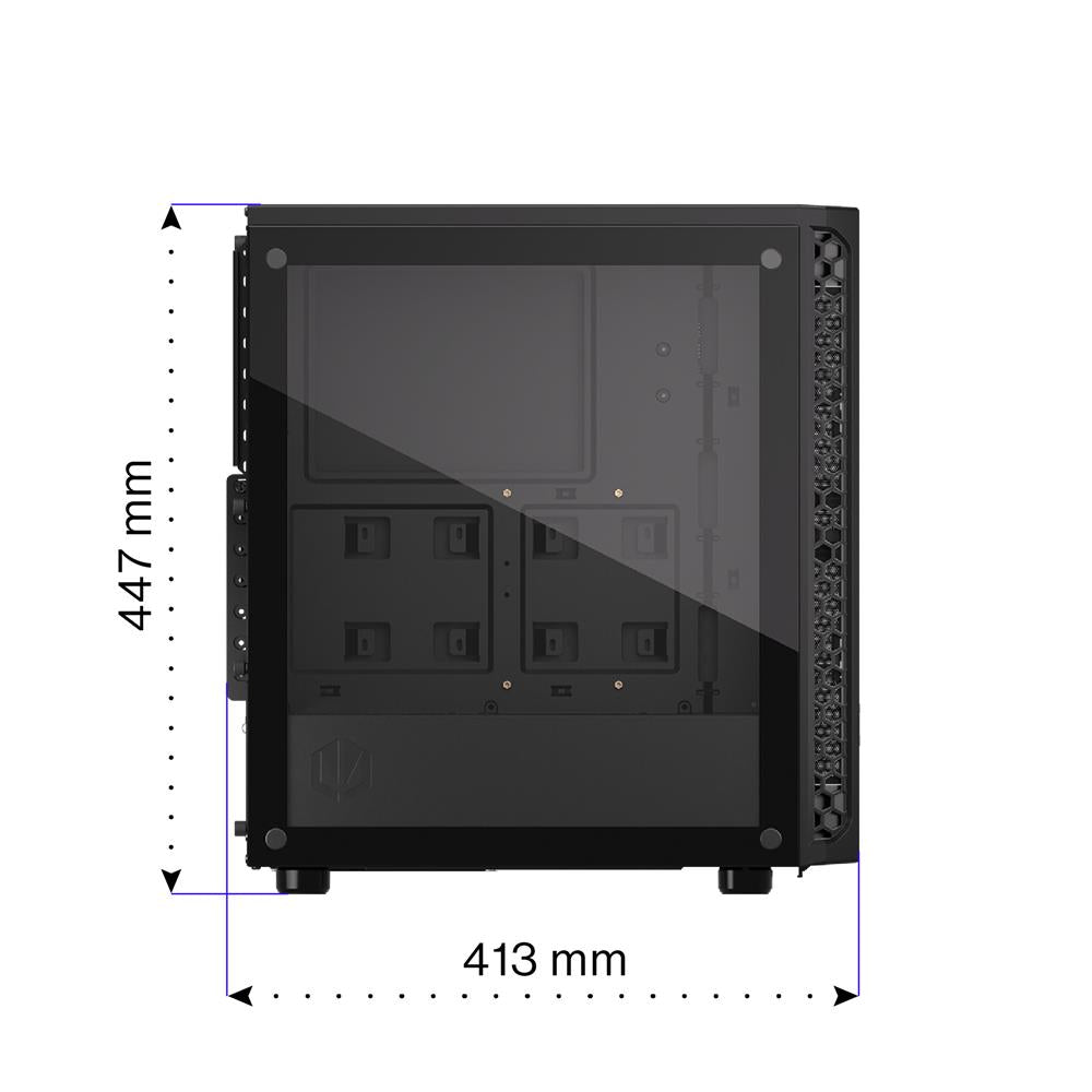 ENDORFY Signum 300 ARGB ATX PC Gehäuse mit Glasfenster