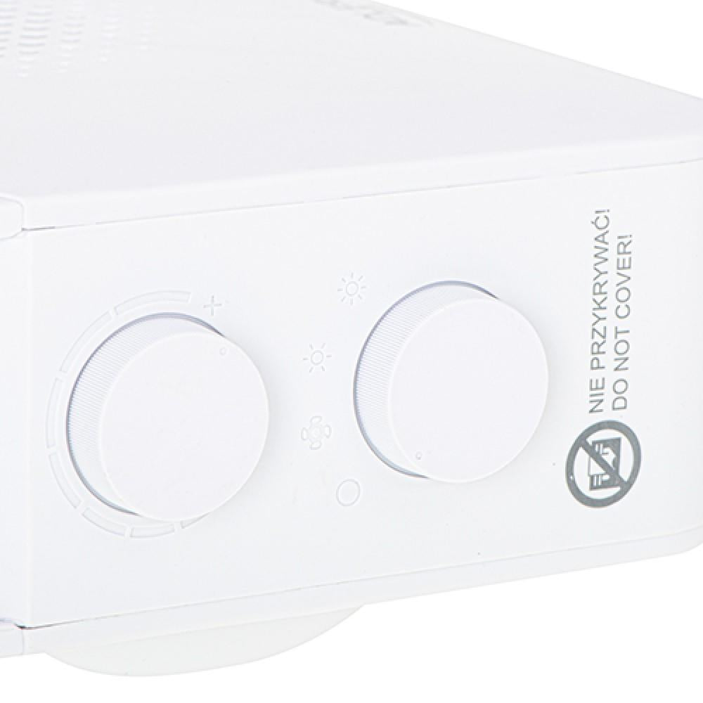 Adler AD 7725w Thermoventilator 2000W in Weiß mit Thermostat