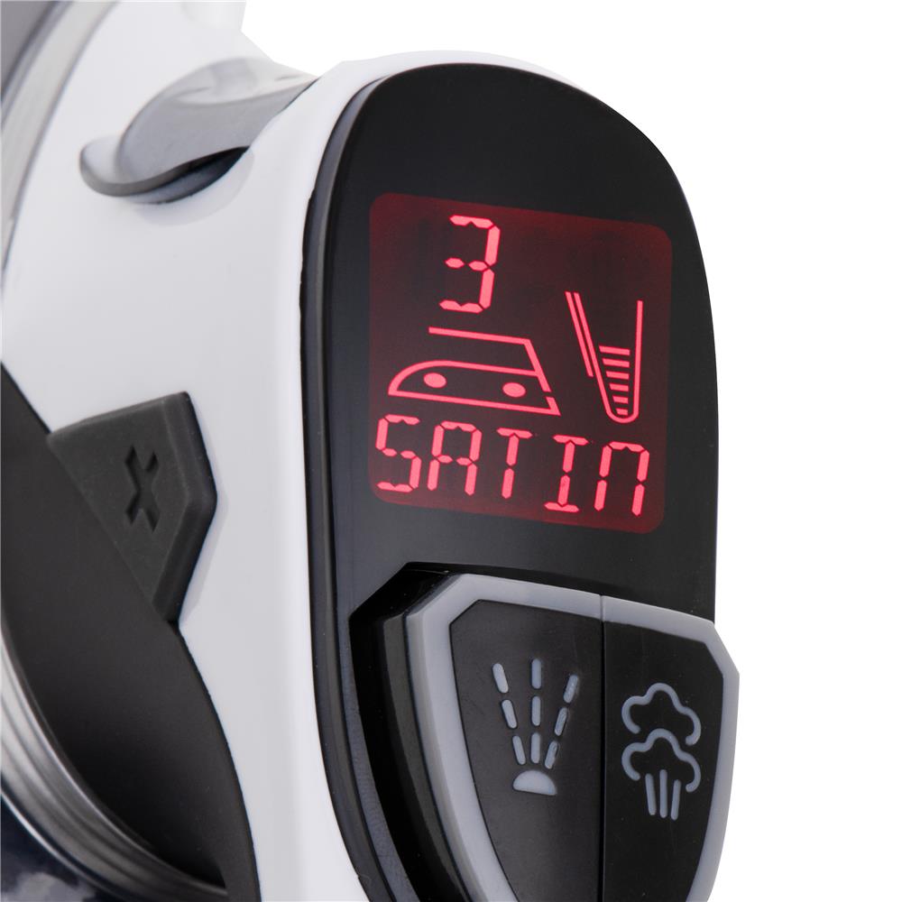 Adler AD 5053 Dampfbügeleisen 3000W LCD Display 240g Dampfstoß 300ml