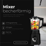 Camry CR 4089 Standmixer 1,7L Glasbehälter – 2000W Power & Titanium-Klingen