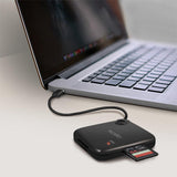 LogiLink USB-C OTG (On-The-Go) Multifunktions-Hub und Kartenleser