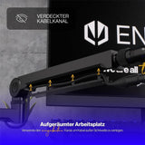 ENDORFY Broadcast Low Profile Boom Arm Mikrofonarm für Streaming und Podcasting