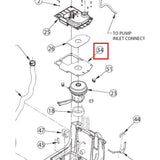 Nilfisk Original 56265665 Dichtung Vac Motorabdeckung Ersatzteil