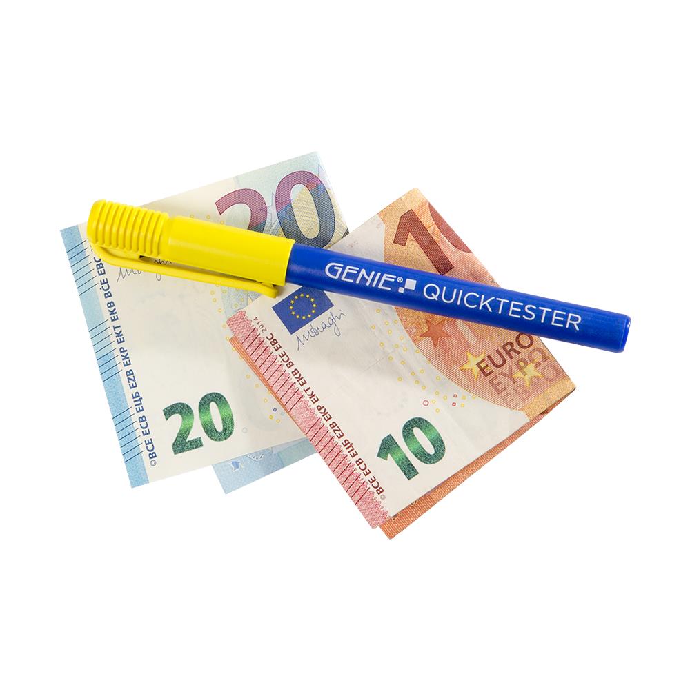 GENIE Geldscheinprüfstift Quicktester Falschgeld Prüfstift