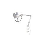 ENDORFY Solum Streaming Onyx White USB Mikrofon mit Anti Shock Montage