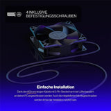 ENDORFY Zephyr 80 PC-Gehäuselüfter, 80mm | EY4A019
